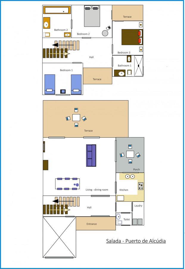 Salada House Villa Port de Alcudia  Ngoại thất bức ảnh